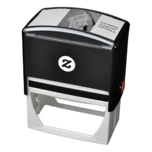 Ave Maria Custom 2,9" x 1,4" Stamp Zelfinktende Stempel