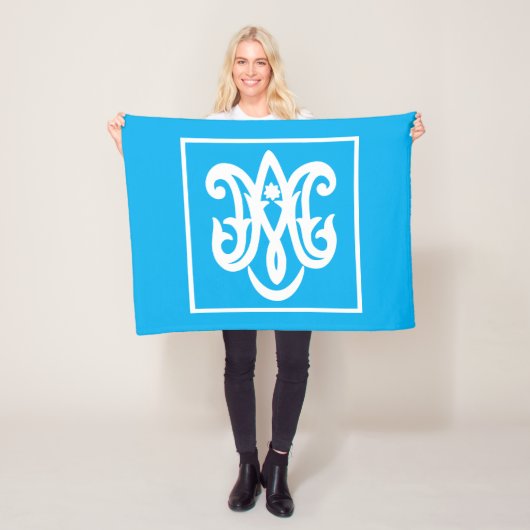 Ave Maria Fleece Deken (In situ)