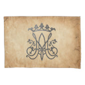 Ave Maria Monogram Kussensloop (Voorkant)