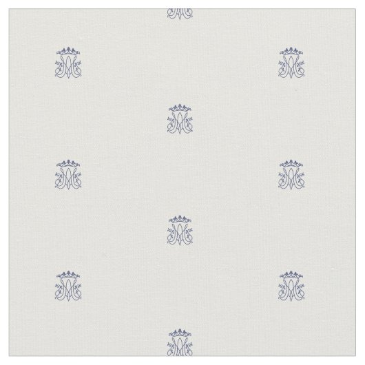 Ave Maria Monogram tissu motif (Fermer)