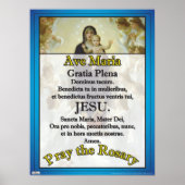 Ave Maria Poster (Voorkant)