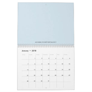 Ave maria Two Page, Medium, White Calendar Kalender
