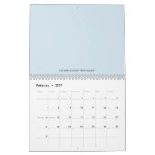 Ave maria Two Page, Medium, White Calendar Kalender (Feb 2027)