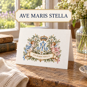 Ave Maris Stella katholieke Maria Sterre der Zee Kaart