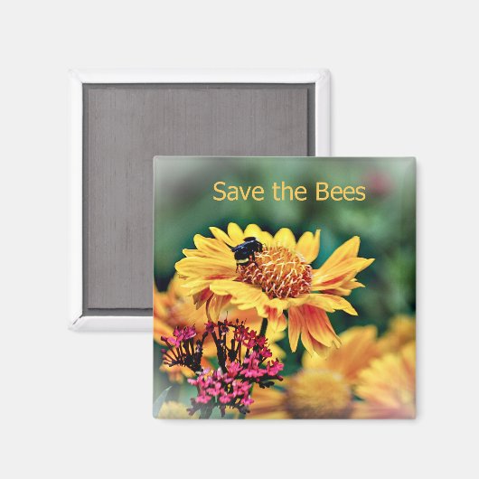 AVE THE BEES MAGNET (Recto/Verso)