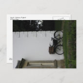 Avebury-fiets - briefkaart (Voorkant / Achterkant)