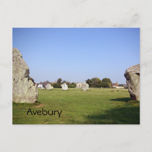 Avebury, Oh Avebury Briefkaart (Voorkant)