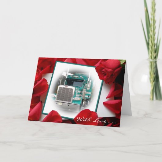 Avec Amour...Stacks Cartes de Voiture Camion (Devant)