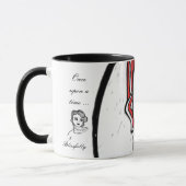 Avec bonheur tasse (Gauche)