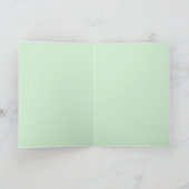 Avec Carte de voeux Amour (Intérieur)