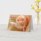 Avec Carte De Voeux De Sympathie Du Coeur (Fleur jaune)