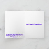 Avec Carte De Voeux Sympathique La Plus Profonde (Intérieur)