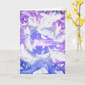 Avec Carte De Voeux Sympathique La Plus Profonde (Fleur jaune)