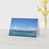 Avec carte Sympathy (Fleur jaune)