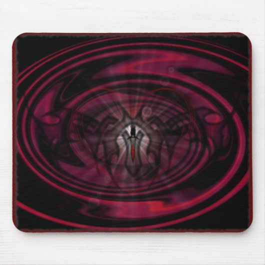 "Avec ce couteau…" Tapis de souris (Devant)