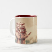 Avec Christ, Mug de café (Devant gauche)