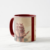 Avec Christ, Mug de café (Devant gauche)