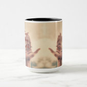 Avec Christ, Mug de café (Centre)