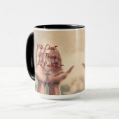 Avec Christ, Mug de café (Devant gauche)
