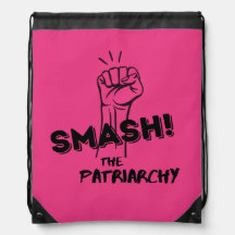 féministe - Smash the Patriarch - sac à tiroirs