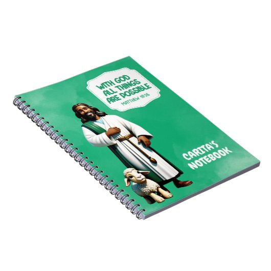 Avec Dieu, tout est possible Carnet (Côté Droit)