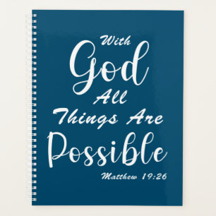 Avec Dieu, toutes les choses sont possibles