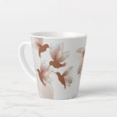 Avec humour le long de Latte Mug (Angle gauche)