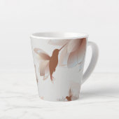 Avec humour le long de Latte Mug (Angle droit)