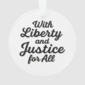 Avec la liberté et la justice pour tous Protestati (dos)