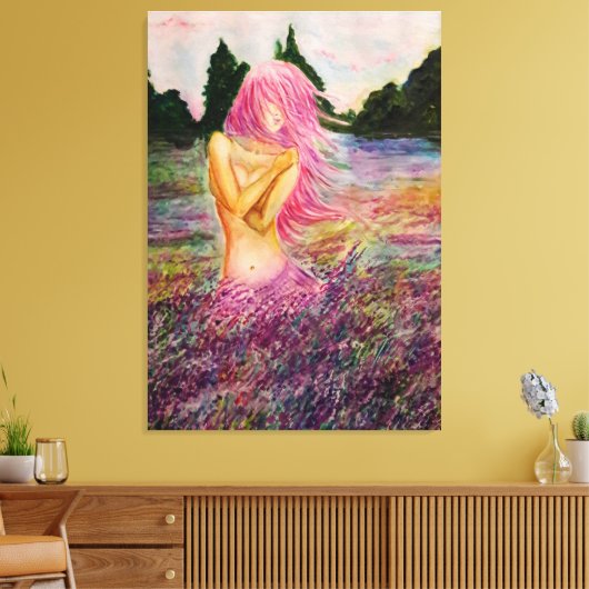 Avec Lavender Aroma Canvas Impression - Peinture (Insitu(Salon))