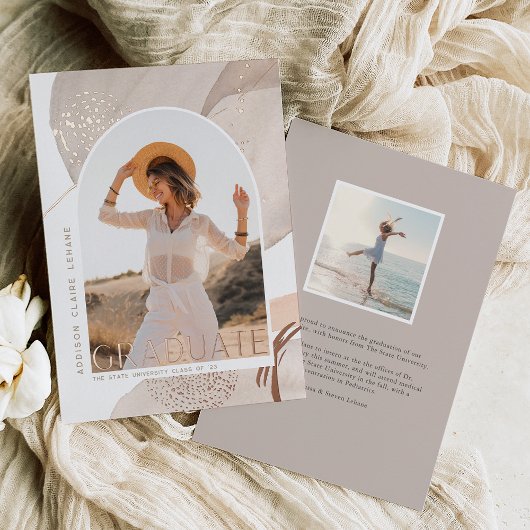 Avec le flux | Faire-part d'obtention d'un diplôme