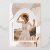 Avec le flux | Faire-part d'obtention d'un diplôme (Recto)