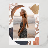 Avec le flux | Faire-part d'obtention d'un diplôme (Recto)