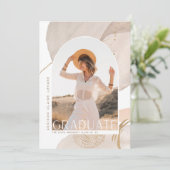 Avec le flux | Faire-part d'obtention d'une licenc (Debout devant)