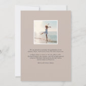 Avec le flux | Faire-part d'obtention d'une licenc (Dos)