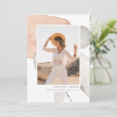 Avec le flux | Faire-part d'obtention d'une licenc (Debout devant)