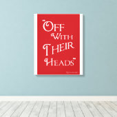 Avec Leurs Têtes - Impression De Toile (Insitu (Plancher de Bois))