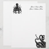 Avec Motif En-tête de lettre de Kraken (Devant / Derrière)