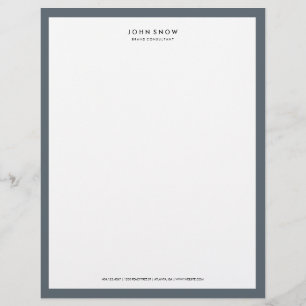 Avec Motif En-tête de lettre de luxe professionnelle