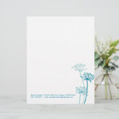 Avec Motif En-tête de lettre moderne graphique de persil de (Debout devant)