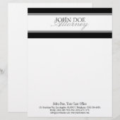 Avec Motif En-tête de lettre SilverScript MatchBusinessCard (Devant / Derrière)