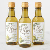 Avec Olive Notre Amour Étiquette de Bouteille de M (Bouteilles)