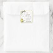 Avec Olive Notre Amour Étiquette de Bouteille de M (Sac)