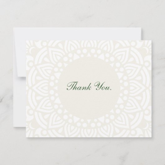 Avec Sincère Gratitude Merci funéraire (Dos)