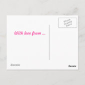 Avec tout mon coeur - Carte postale (Dos)