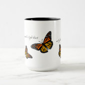 Avec un coeur léger - tasse de papillon de (Centre)