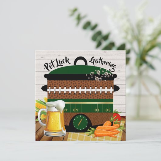 Avec Version Bière Pot Luck / Quelle Invitation (Debout devant)