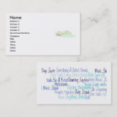 Avec vibrato et cannelure usine des cartes de (Devant / Derrière)