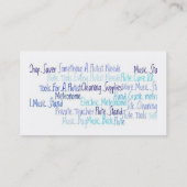 Avec vibrato et cannelure usine des cartes de (Dos)