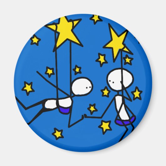 Avec vous :) Magnet (Devant)